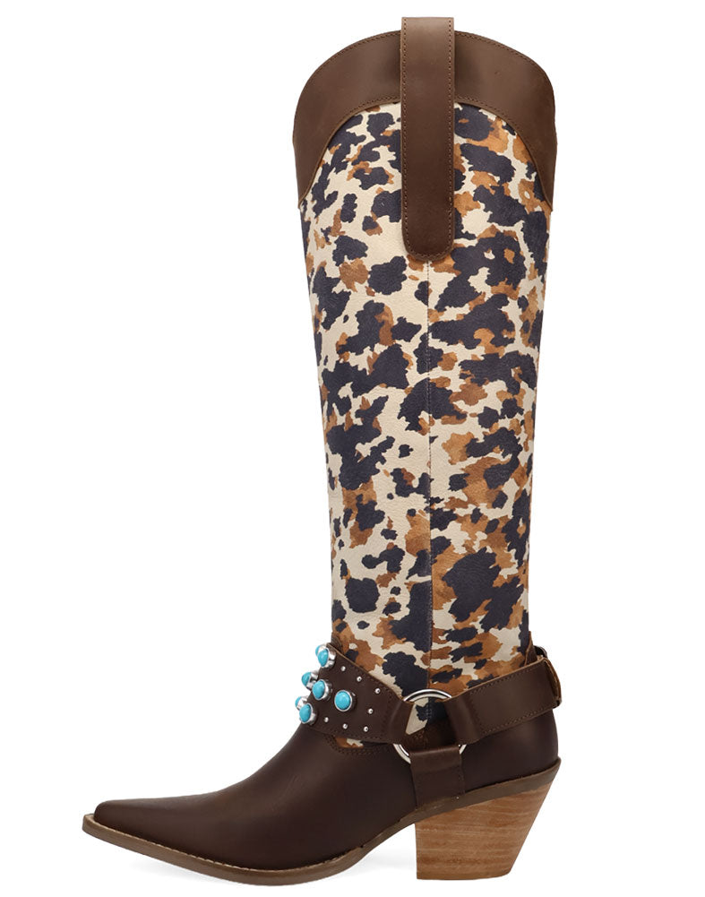 Dingo Women's City Slicker Tall Leather Boot