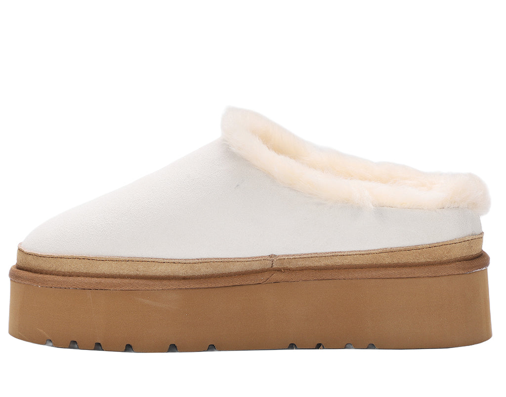 Mykos Women's Jane Slip-On Platform Slipper