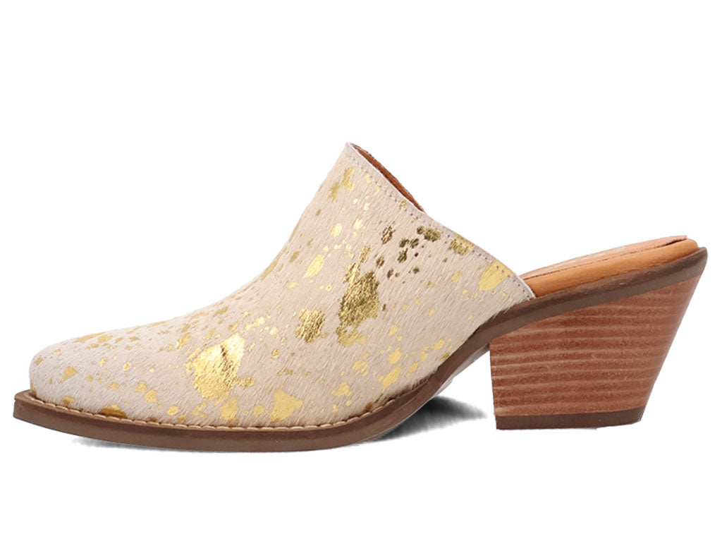 Dingo Women's Cash Cow Calf Hair Mule