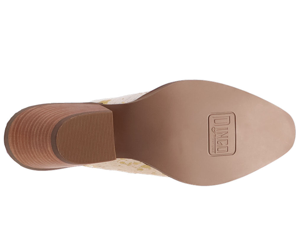 Dingo Women's Cash Cow Calf Hair Mule