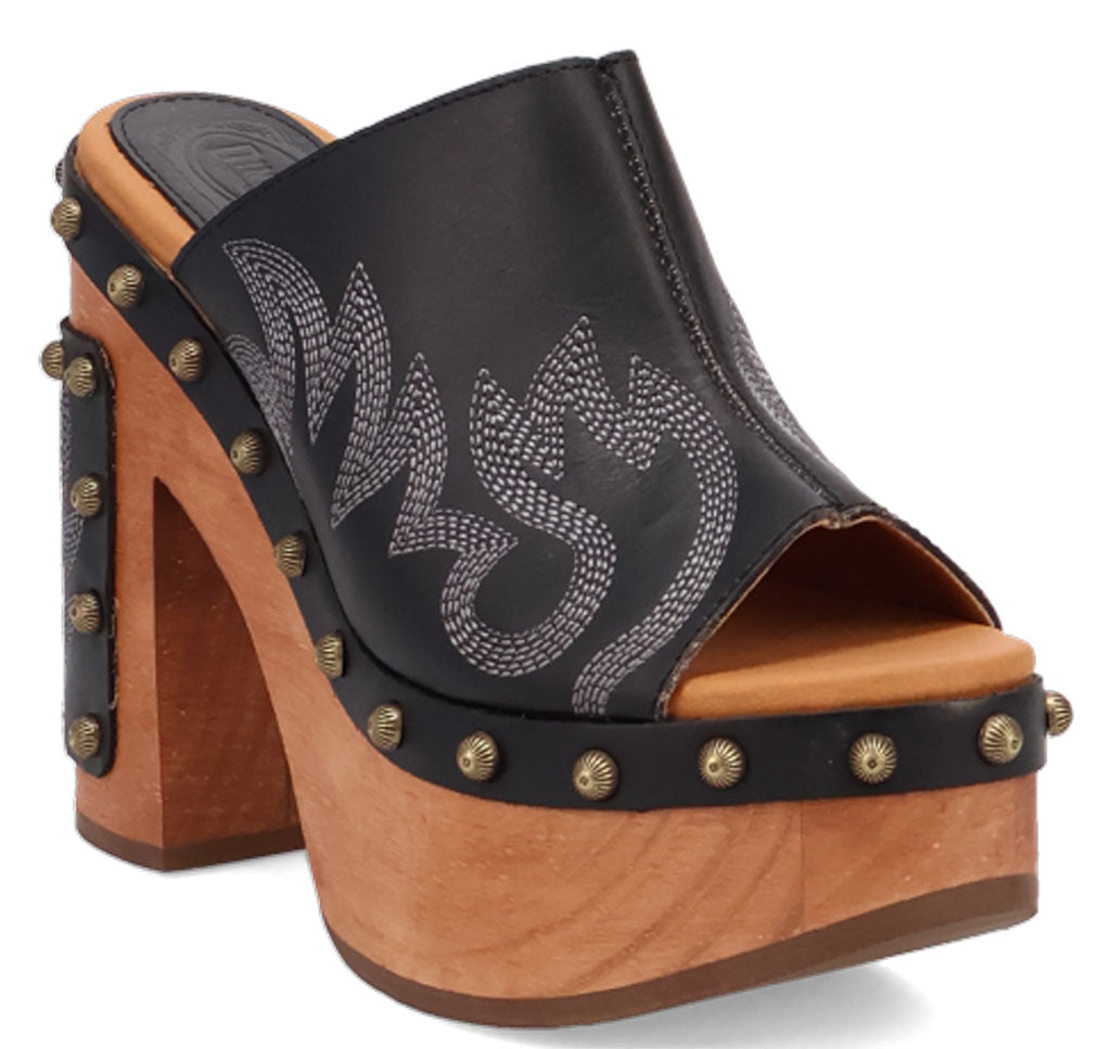 Dingo Women's Free Spirit Wooden Sandal