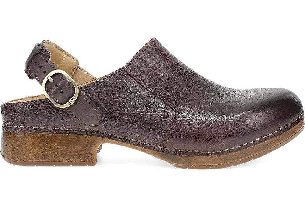Dansko Women's Millie Slip-Resistant Swivel Strap Clog
