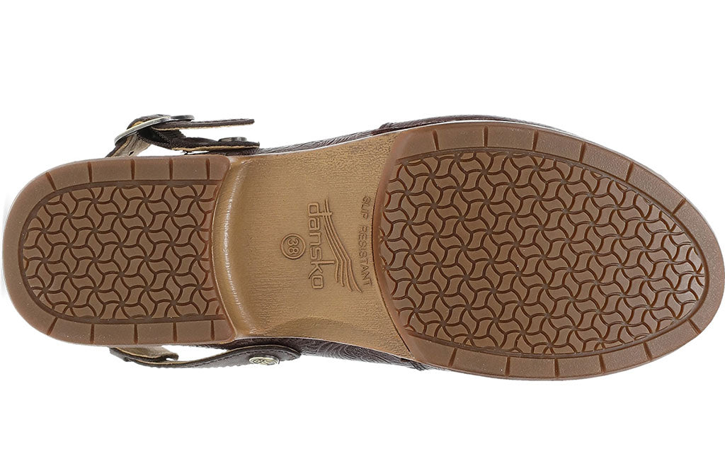 Dansko Women's Millie Slip-Resistant Swivel Strap Clog