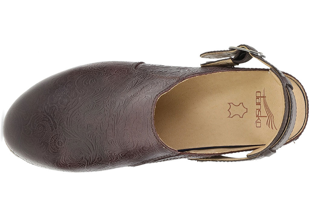 Dansko Women's Millie Slip-Resistant Swivel Strap Clog