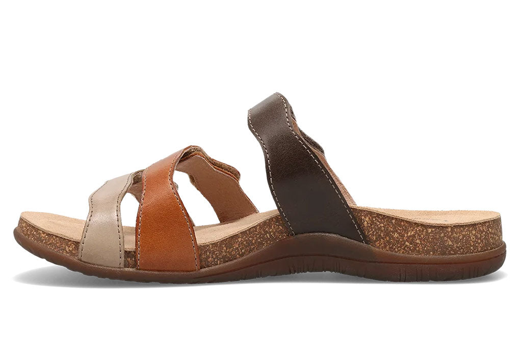 Taos Women's Scribble Three Strap Slide Sandal