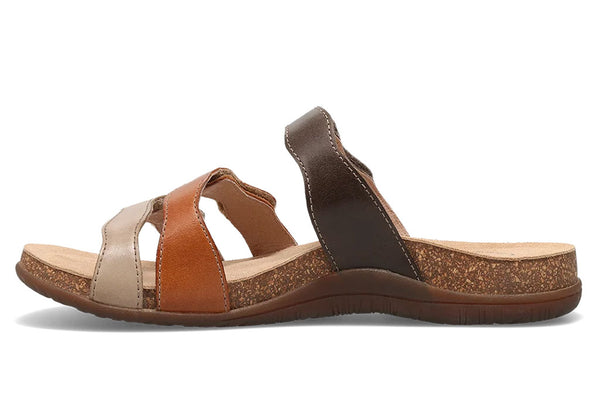Taos Women's Scribble Three Strap Slide Sandal