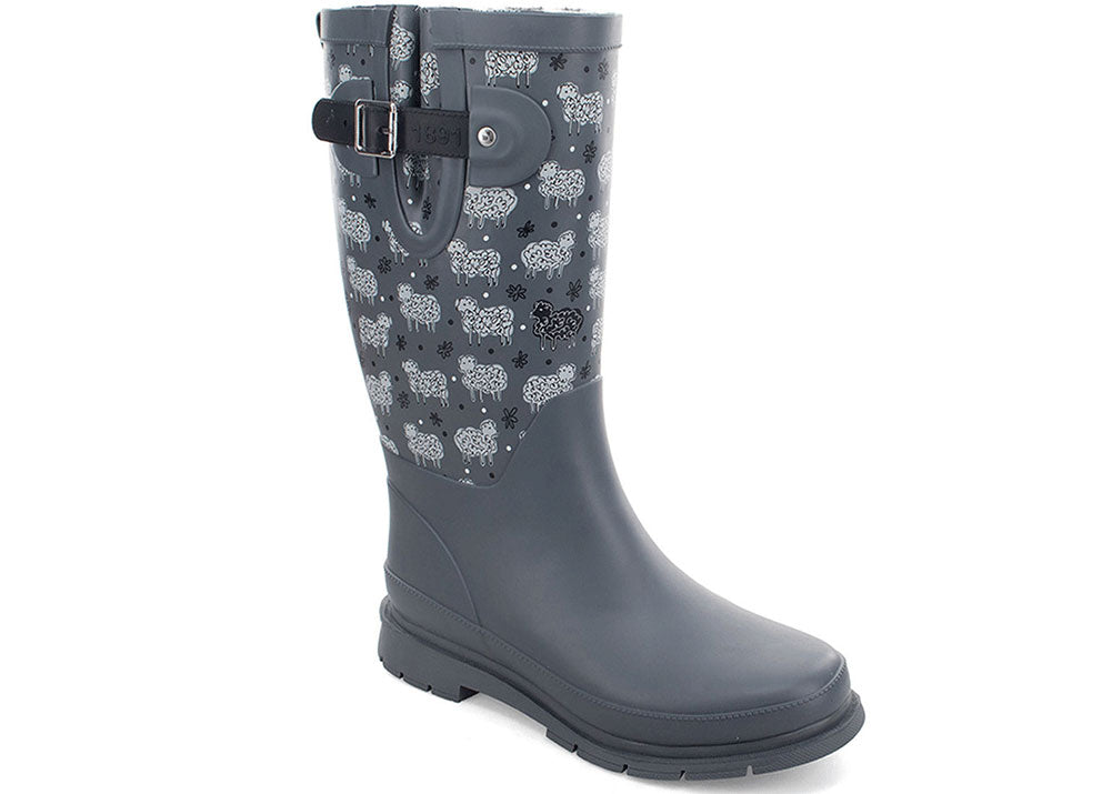 Western Chief Women's Black Sheep Faux Fur