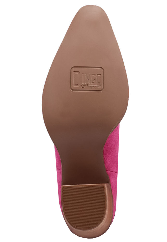 Dingo Women's Twister Fringe Leather Knee-High Boot