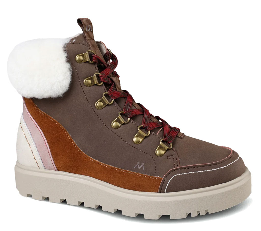 Mykos Women's Halsey Lace-Up Sneaker Bootie