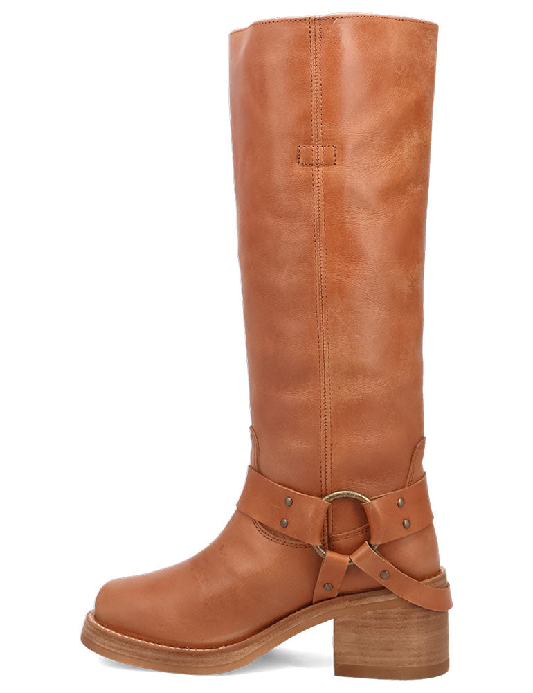 Dingo Women's Casbah Harness Leather Knee High Boot