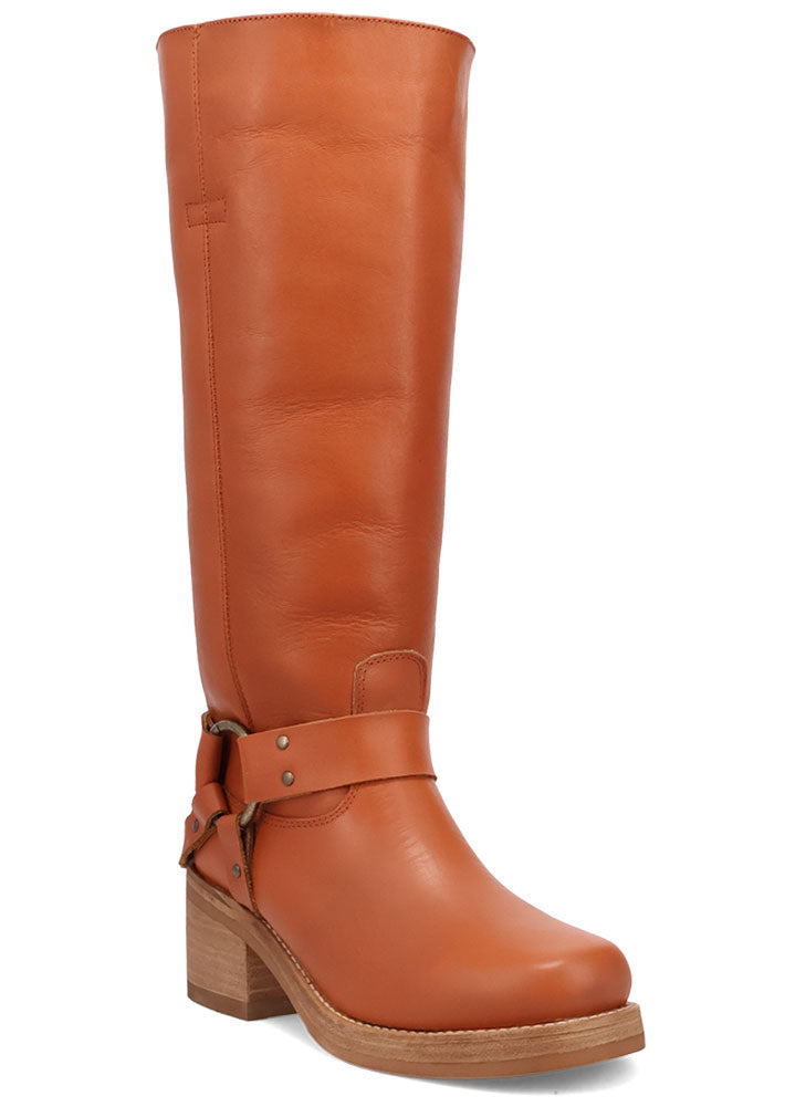 Dingo Women's Casbah Harness Leather Knee High Boot