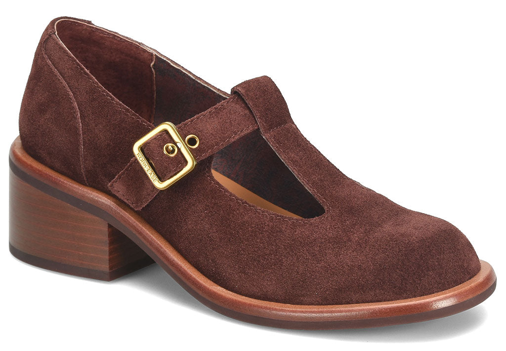 Kork-Ease Women's Jesse Leather T-Strap Mary Jane
