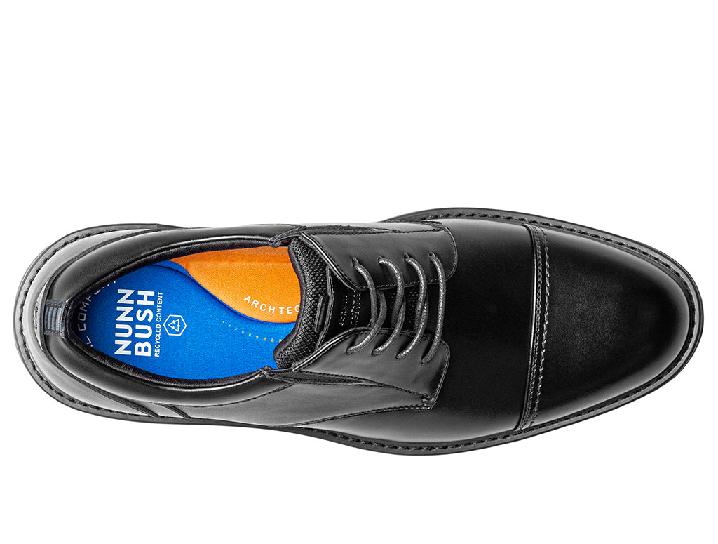 Nunn Bush Men's Gates Cap Toe Oxford