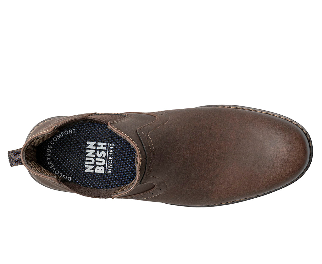 Nunn Bush Men's Delton Plain Toe Chelsea