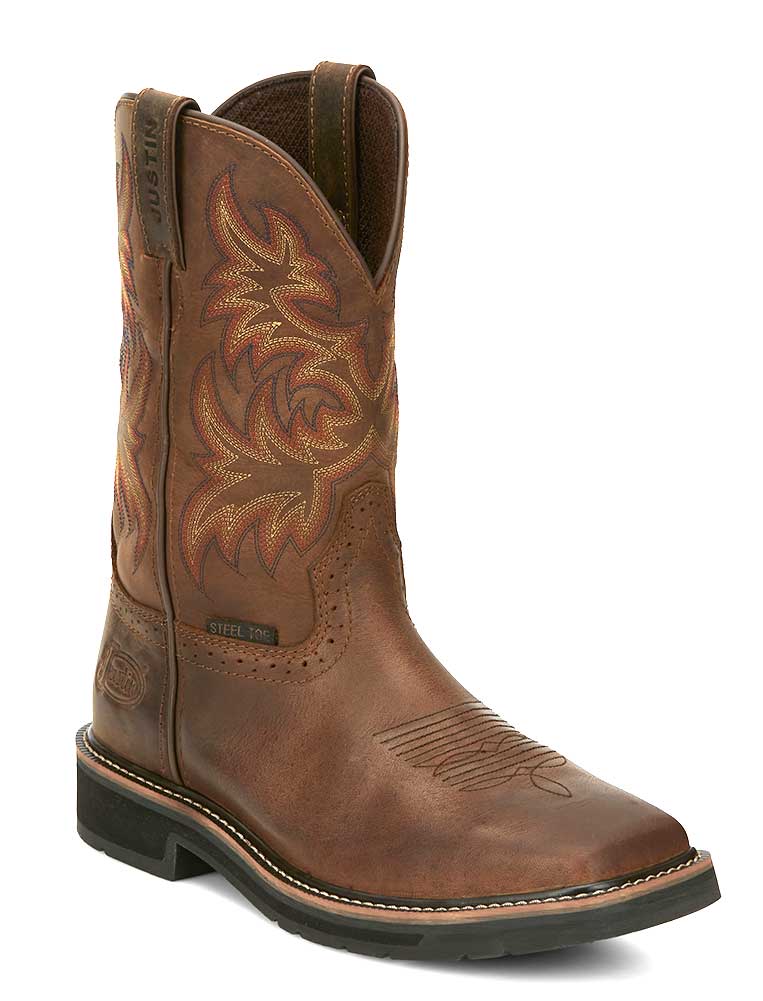 Justin Men's Driller 11 Inch ST Work Boot
