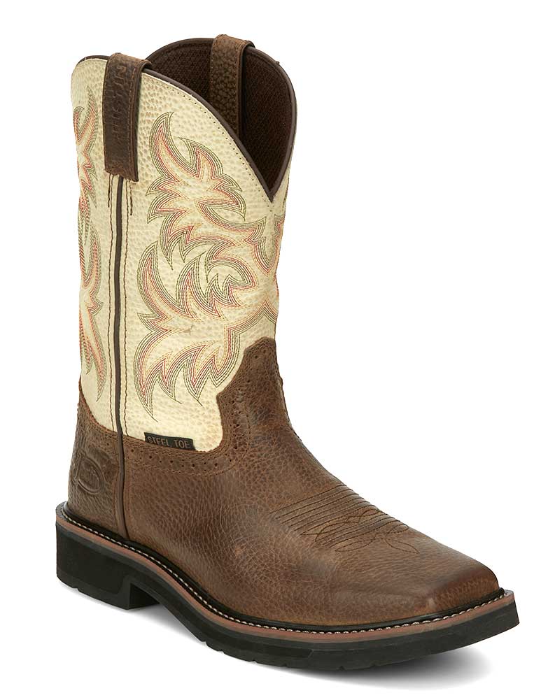 Justin Men's Driller 11 Inch ST Work Boot