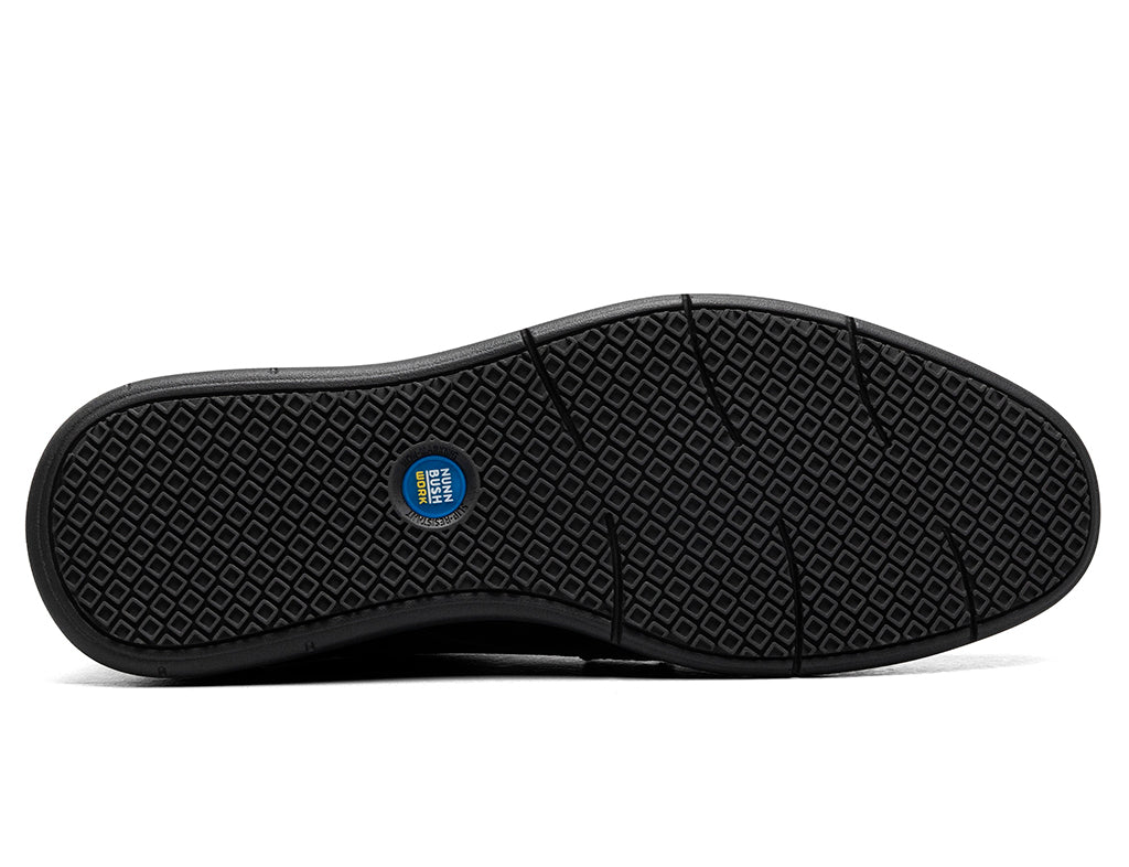 Nunn Bush Men's Chase Work Plain Toe Slip-Resistant Oxford