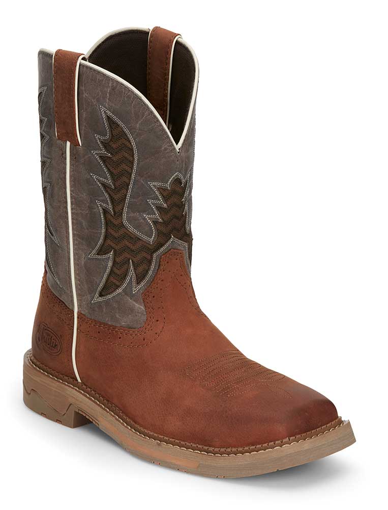 Justin Men's Bolt 11 Inch Work Boot