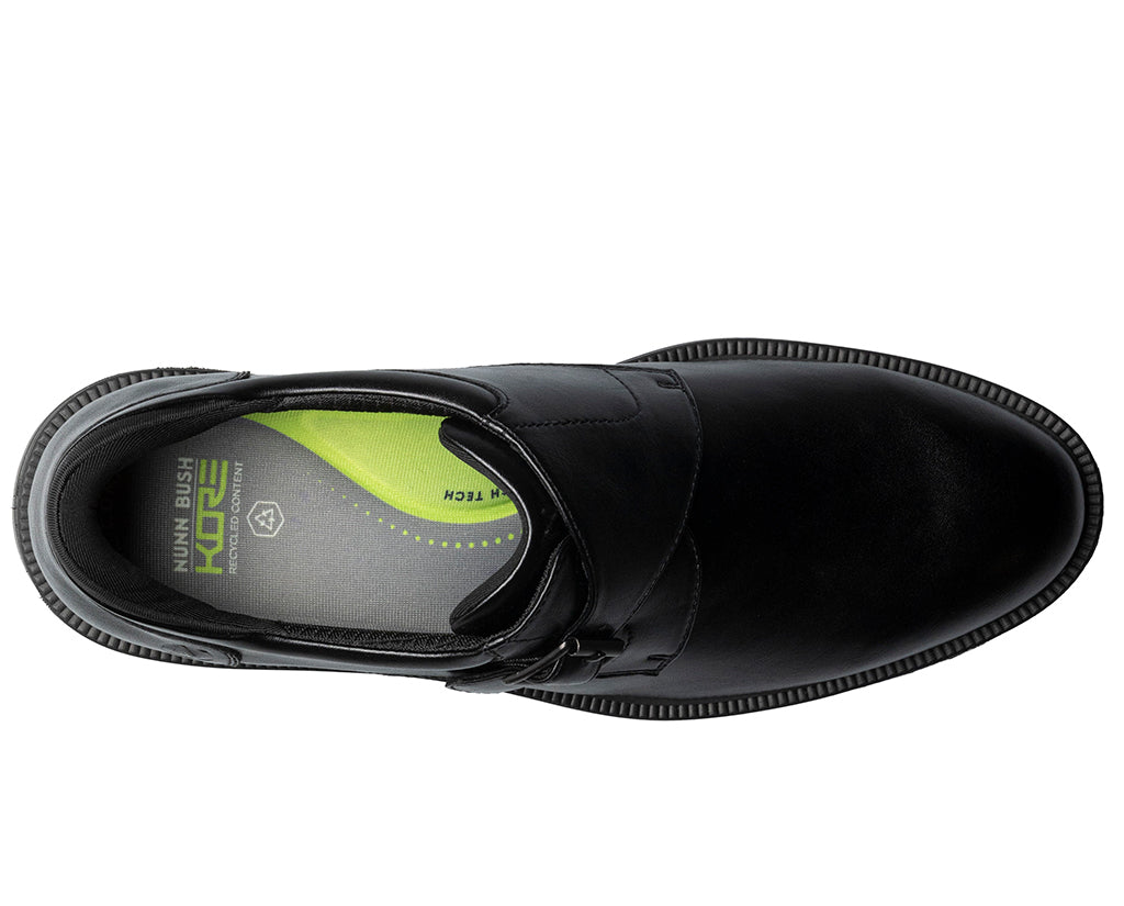 Nunn Bush Men's Kore Hero Plain Toe Monk Strap