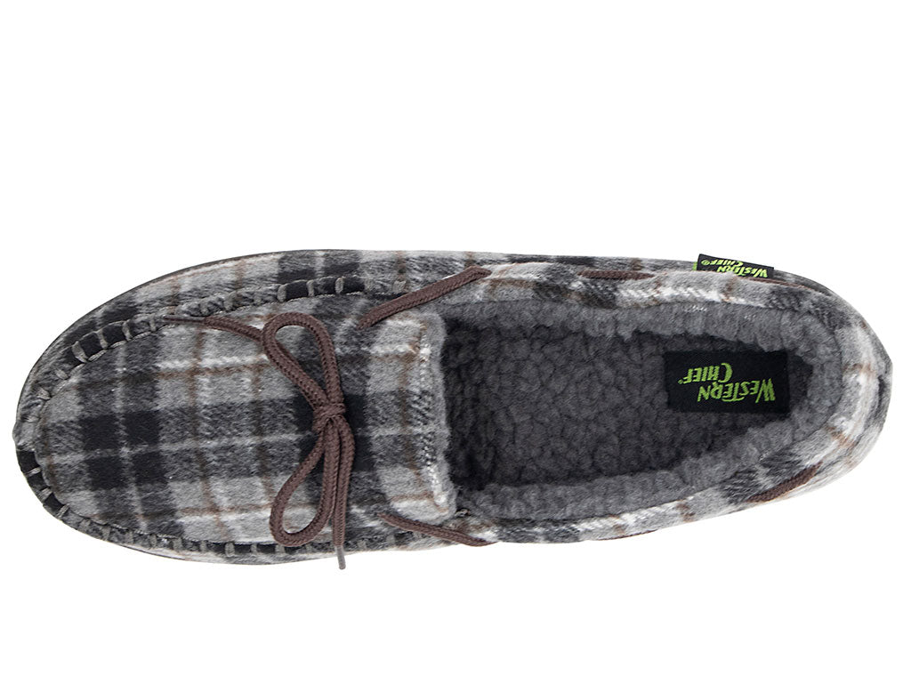 Western Chief Men's Sumner Plaid Slipper