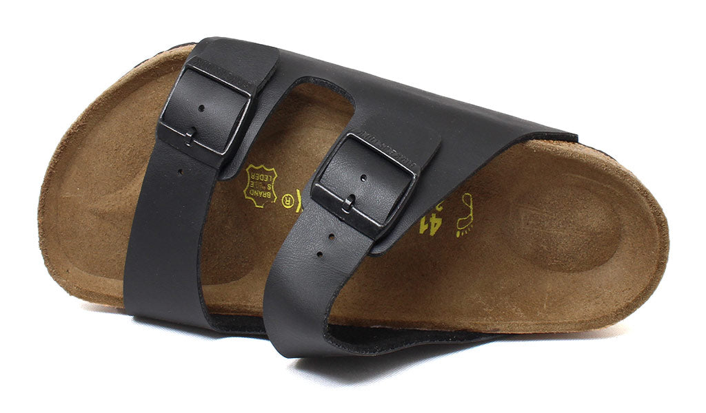 Birkenstock Men's Arizona Black Birko-Flor