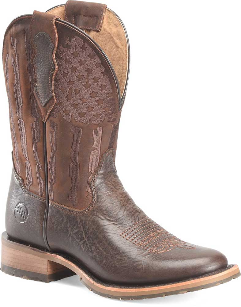 Double-H Boots Men's 11"" U Toe Stock