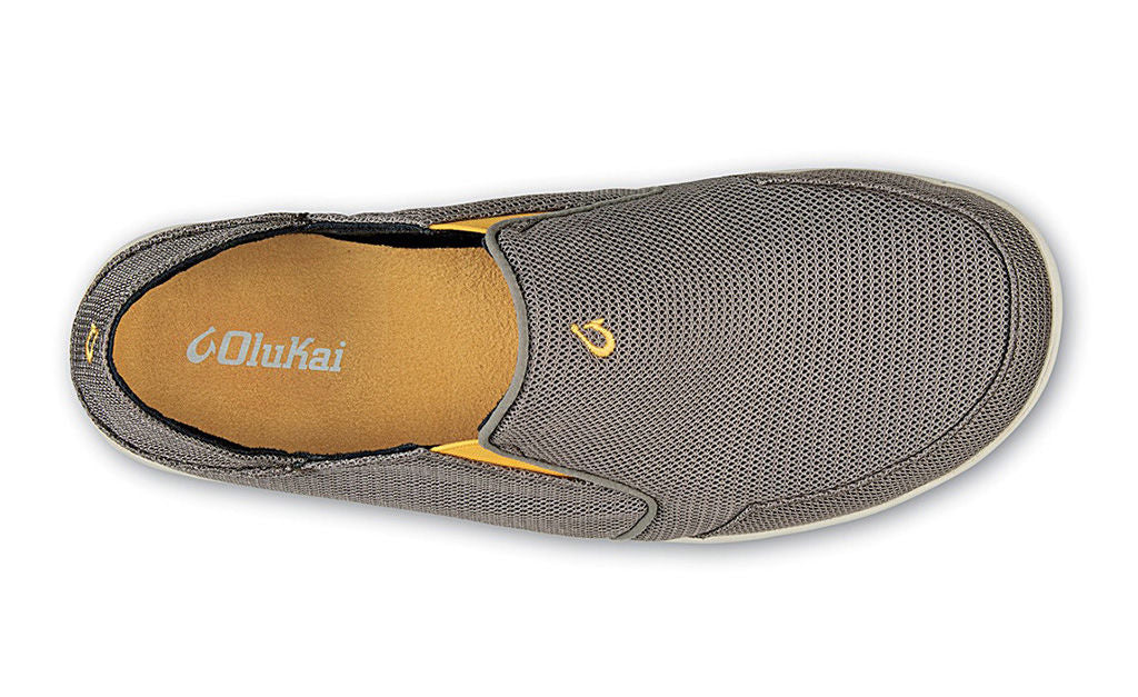 OluKai Men's Nohea Mesh Dark Shadow
