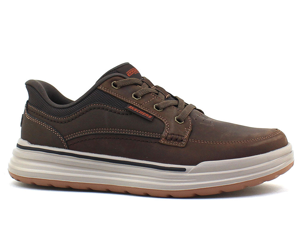 Skechers Men's Slip-Ins Relaxed Fit Sterling Preston Memory Arch Shoes