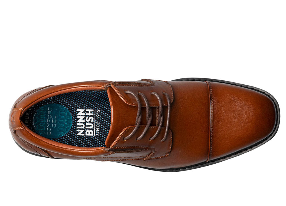 Nunn Bush Men's Stark Cap Toe Oxford