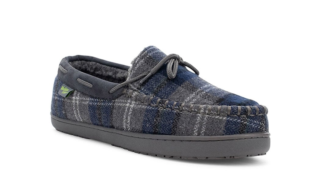 Western Chief Men's Linden Plaid Moc Sli
