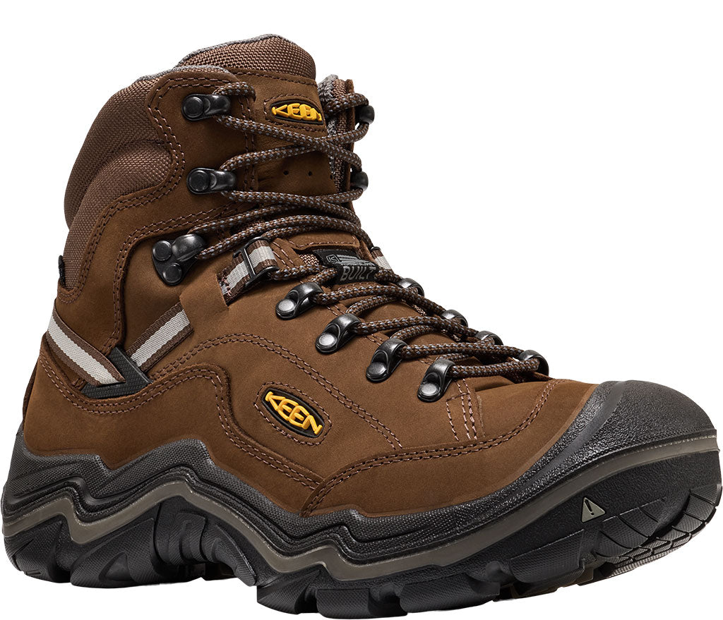 KEEN Men's Durand II Mid Waterproof American Built Hiking Boot