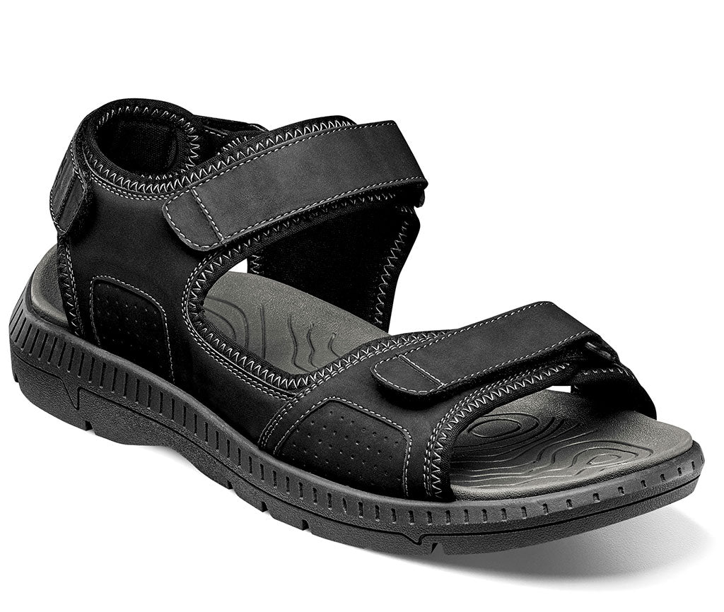 Nunn Bush Men's Laguna Three Strap River Sandal