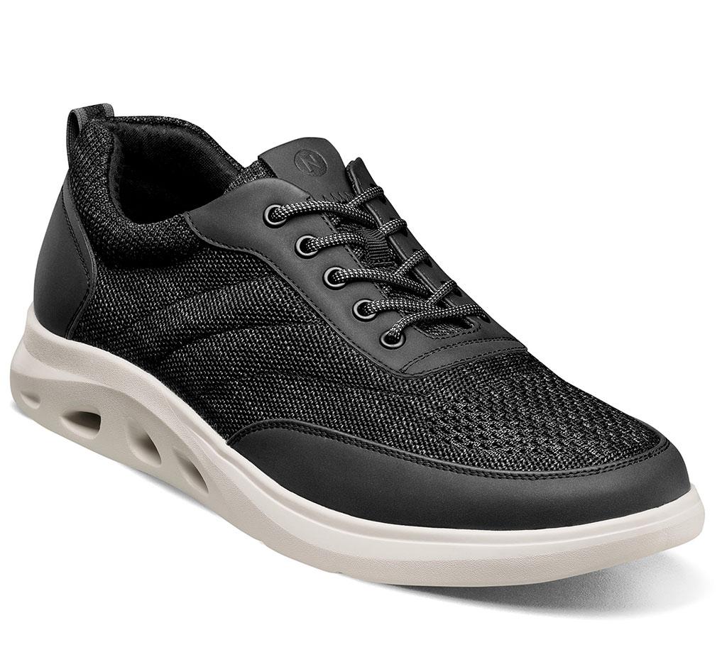 Nunn Bush Men's Ponte Knit Moc Toe Sneaker