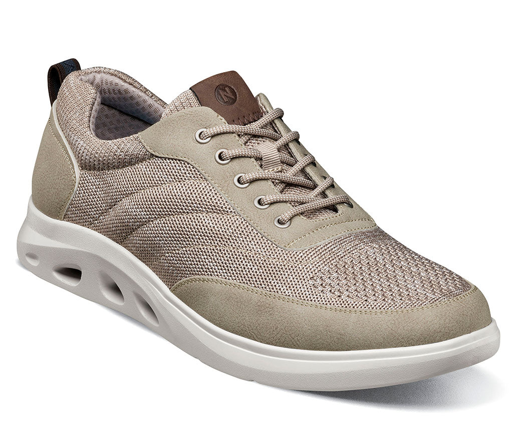 Nunn Bush Men's Ponte Knit Moc Toe Sneaker