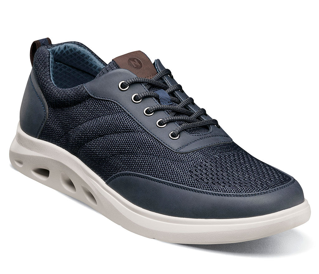 Nunn Bush Men's Ponte Knit Moc Toe Sneaker