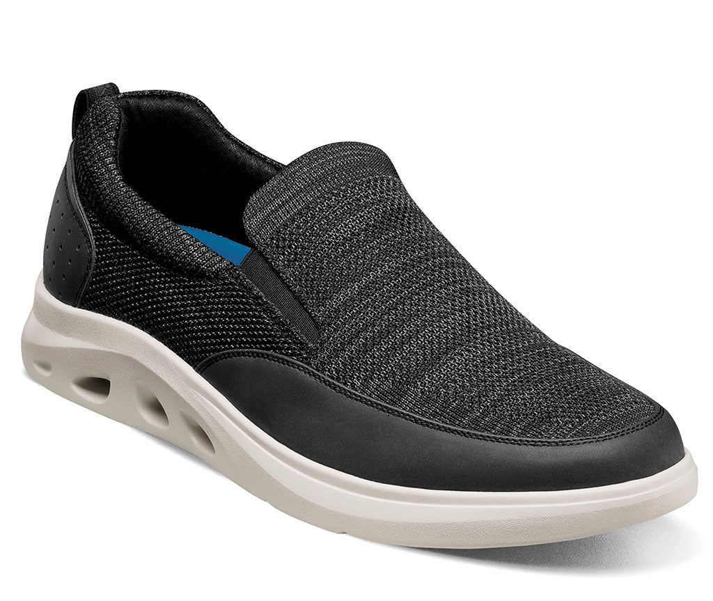 Nunn Bush Men's Ponte Knit Moc Toe Slip-On