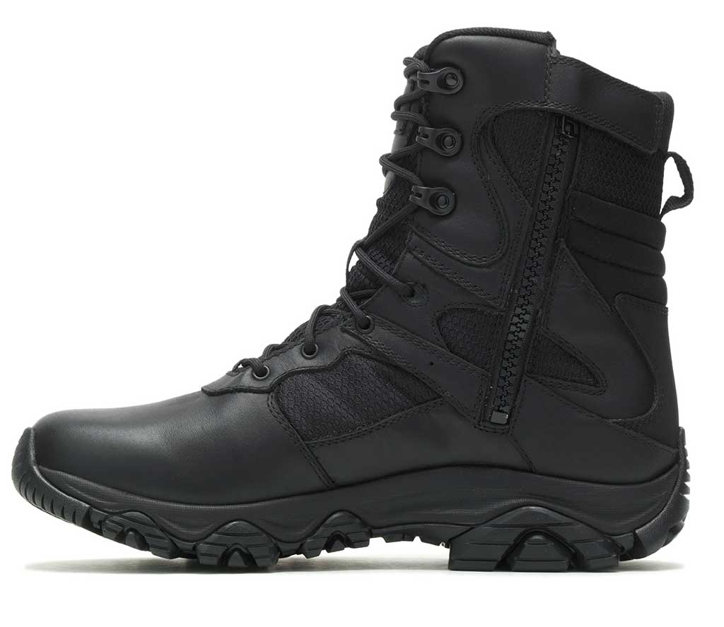 Merrell Men's Moab 3 8 Inch Tactical Response Zip Waterproof Boot