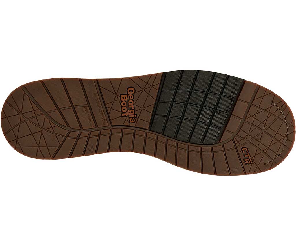 Georgia Boot Men's 6 Inch AMP LT Wedge WP Moc Toe