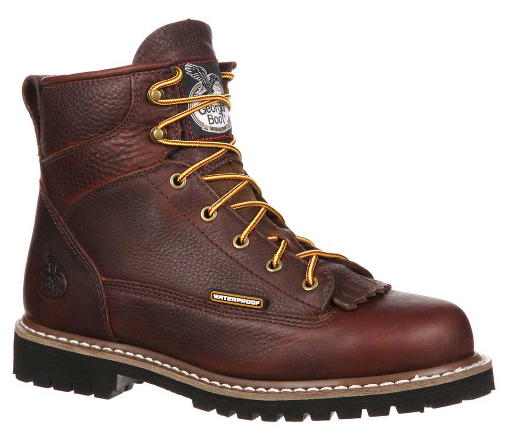 Georgia Boot Men's 6 Inch WP Lace-To-Toe