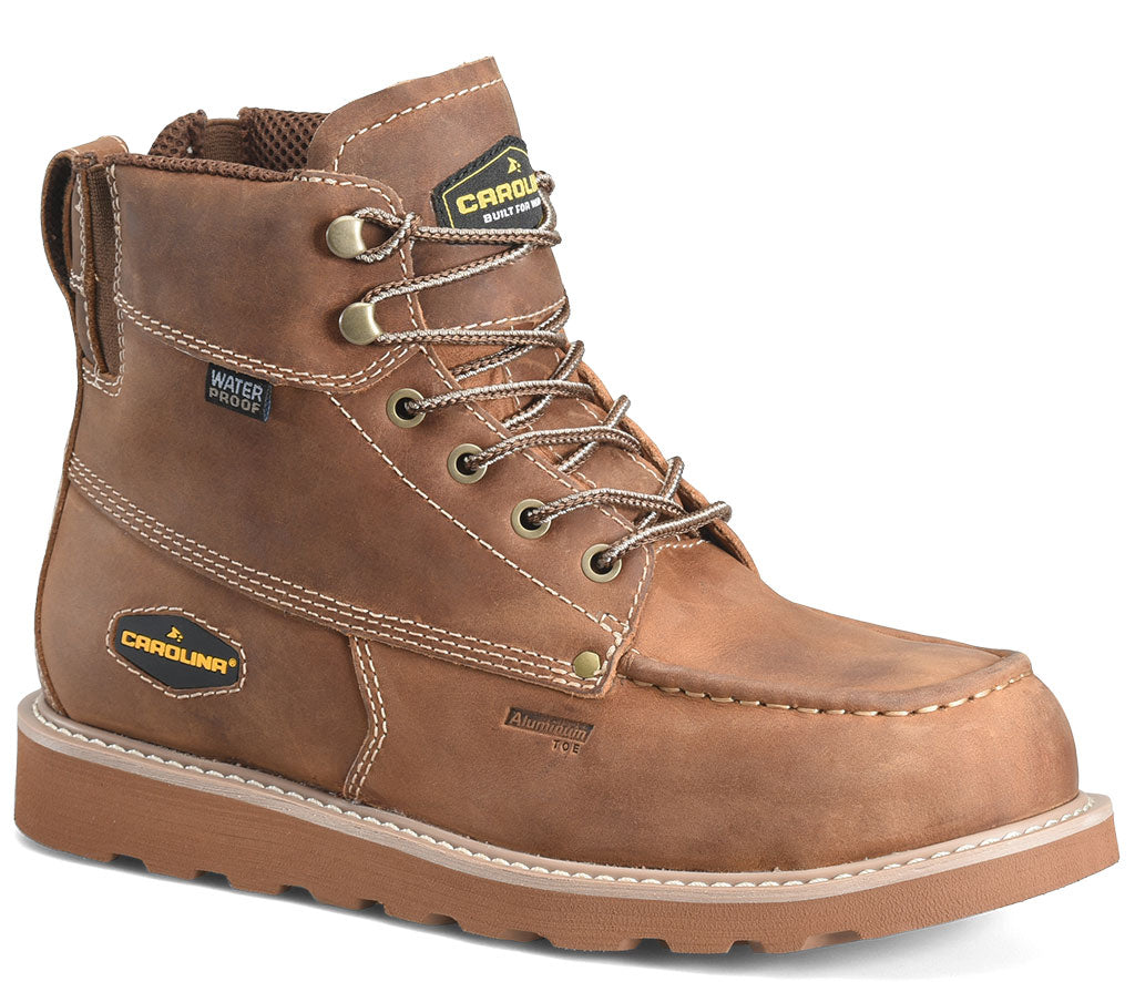 Carolina Men's Beam 6 Inch EZ-ON Aluminum Toe Waterproof Boot