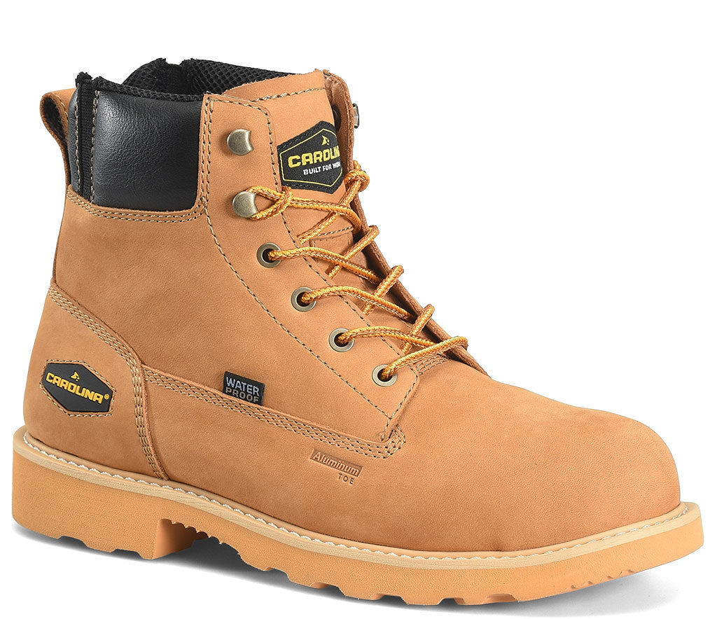 Carolina Men's Foundation 6 Inch EZ-ON Aluminum Toe Waterproof Boot