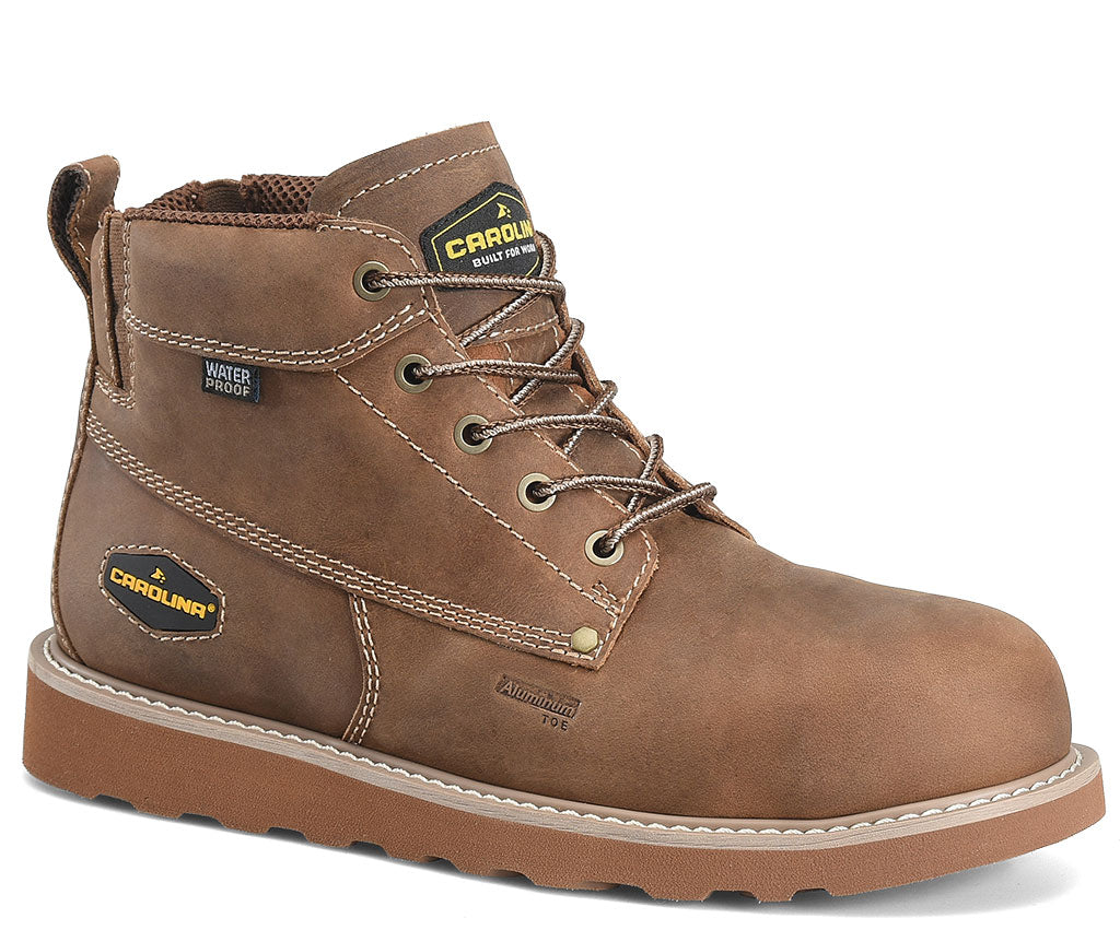 Carolina Men's Socket 5 Inch EZ-ON Aluminum Toe Waterproof Boot