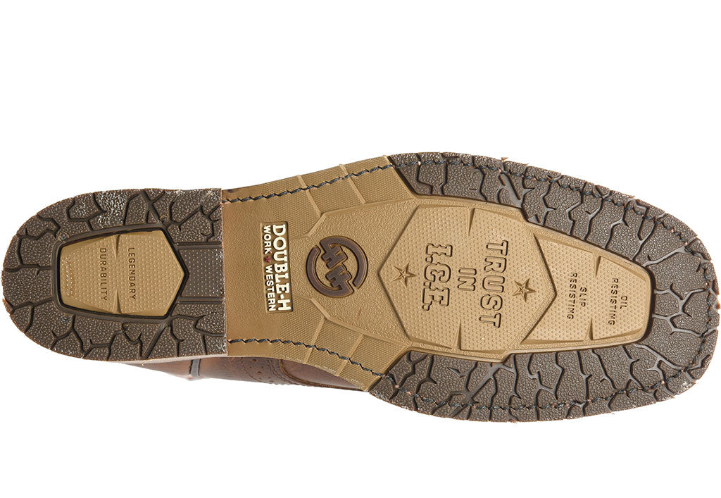 Double-H Boots Men's Cody 11 Inch Steel Toe Union Built Work Boot
