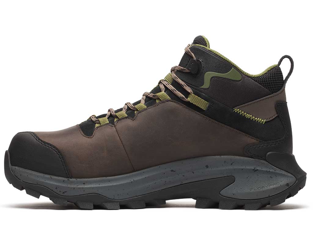 Work Merrell Men's Moab Speed 2 Mid Waterproof Carbon Toe Boot