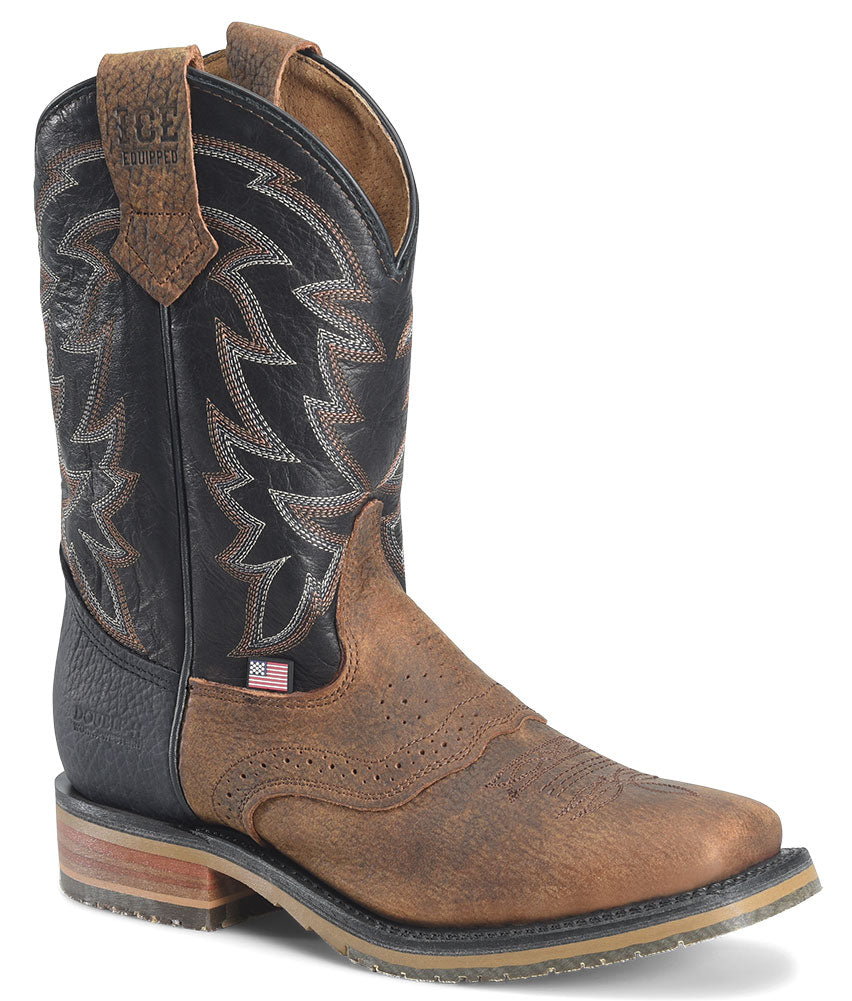 Double-H Boots Men's Laidlaw 11 Inch Union Made Work Boot