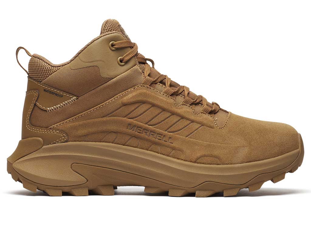 Work Merrell Men's Moab Speed 2 Mid Tactical Waterproof Boot