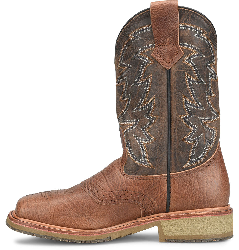 Double-H Boots Men's Branch Steel Toe 11 Inch Union Built Work Boot