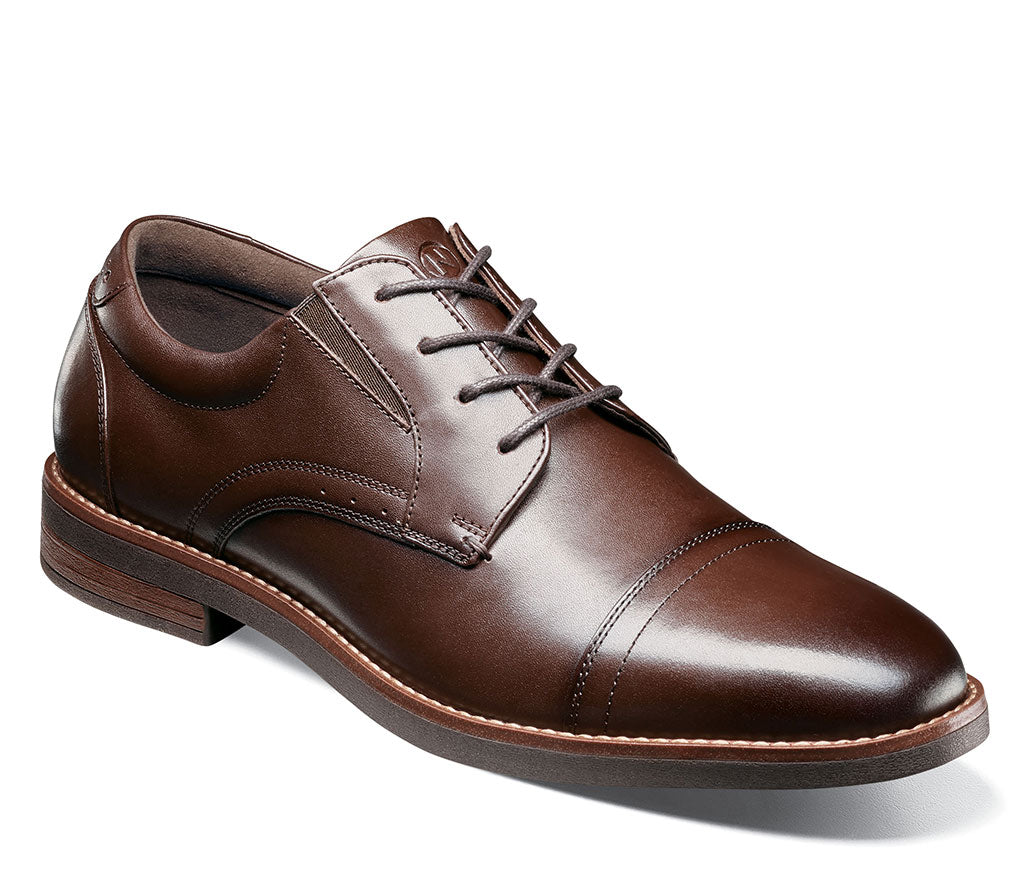 Nunn Bush Men's Fitz Flex Cap Toe Oxford