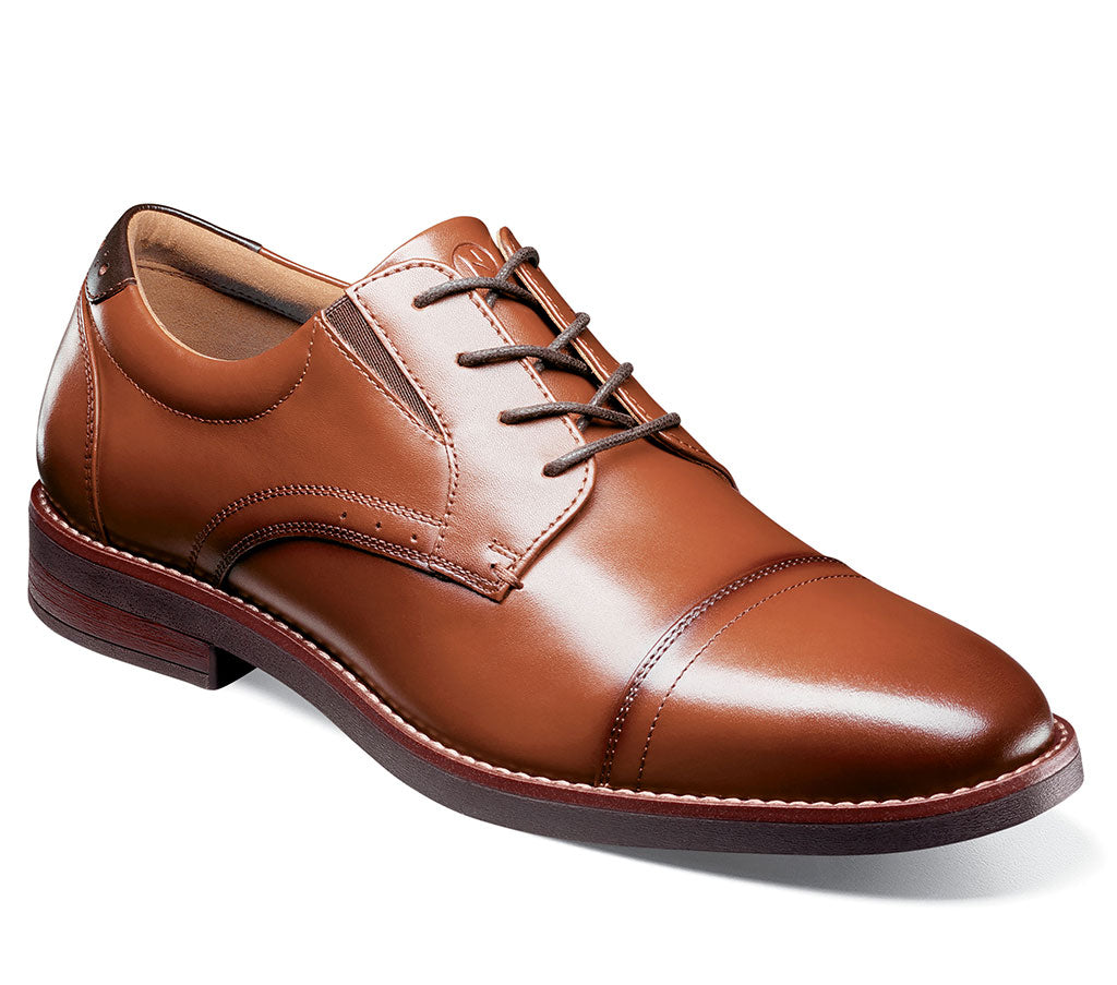 Nunn Bush Men's Fitz Flex Cap Toe Oxford