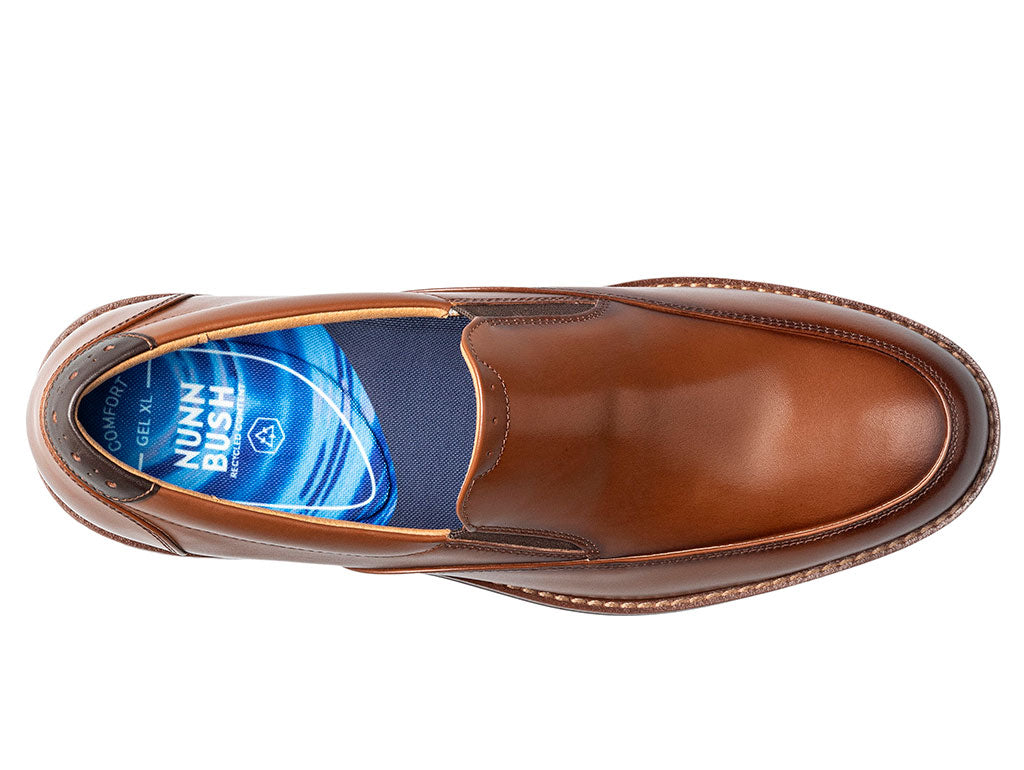 Nunn Bush Men's Fitz Flex Moc Toe Venetian Loafer